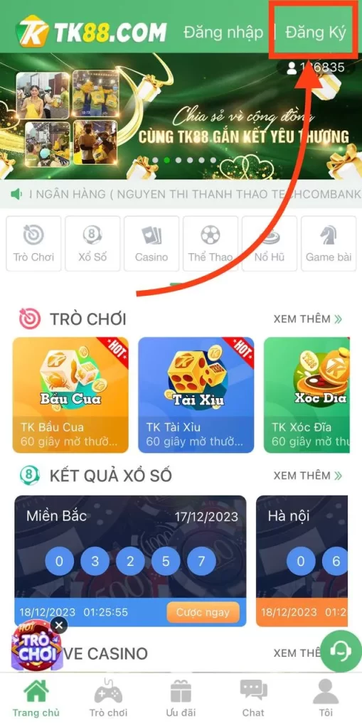 Đăng Ký TK88 Nhanh Và Đơn Giản