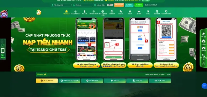 Dùng TK88 APP mọi lúc mọi nơi